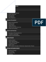 Business Plan Template