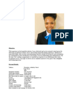 Vuyiseka Gogela International CV 2024