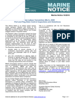 AMSA - Marine Notice 16-2013 - MLC PSC