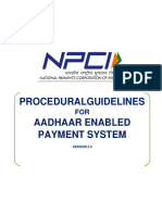 Procedural Guidelines-AePS 2.0