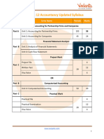 Cbse Class 12 Accountancy Syllabus