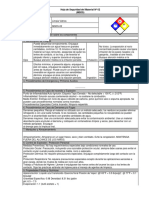 MSDS Limpiavidrios - Martell