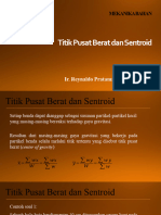 4. Mekanika Bahan - Titik Pusat Berat dan Sentroid