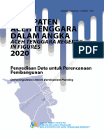 Kabupaten Aceh Tenggara Dalam Angka 2020, Penyediaan Data Untuk Perencanaan Pembangunan