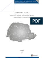 CAOP MPPR orientação sobre execução da multa