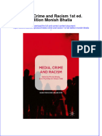 Media Crime and Racism 1St Ed Edition Monish Bhatia Download PDF Chapter