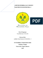 Laporan Parameter Hybrida Dan Mosfet Prak ELKA 2