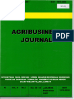 Agribisnis Jurnal 2007