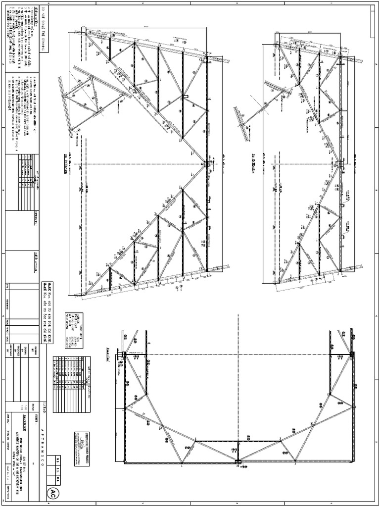 Emc 220 Kv Tower Ac 3m-6m Extn Dwg | PDF