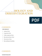 Bone Biology and Osseointegration