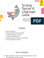 Sesi 2 - Strategi Operasi Di Lingkungan Global