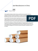 Top 9 Paper Tube Manufacturers in China