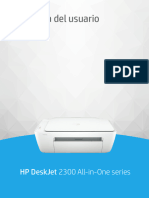 Guía Del Usuario: HP Deskjet 2300 All-In-One Series