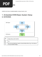 Embedded EWM Basic System Setup in S - 4HANA - SAP Quick Guide