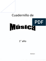 Cuadernillo Musica 1º