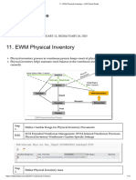 EWM Physical Inventory - SAP Quick Guide