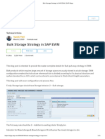 Bulk Storage Strategy in SAP EWM - SAP Blogs