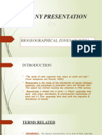 Botany Presentation Biogeographical Zones