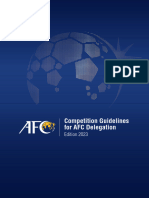 Competition Guidelines For AFC Delegation (Edition 2023)