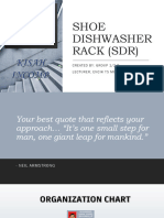 Shoe Dishwasher Rack (SDR)
