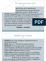 Vision y Mision