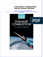 Scramjet Combustion Fundamentals and Advances Gautam Choubey Full Download Chapter