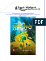 General Organic Biological Chemistry 5Th Edition Janice Gorzynski Smith full chapter