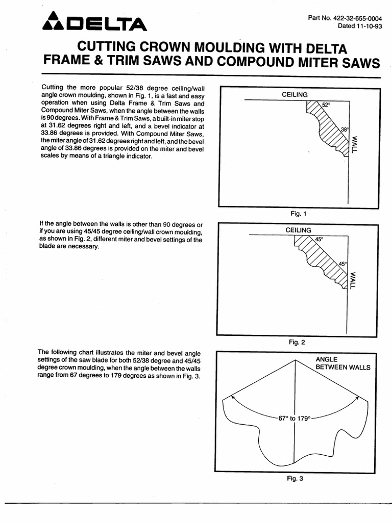Crown Molding Instructions | PDF