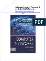 Computer Networks Larry L Peterson Bruce S Davie Peterson Full Chapter