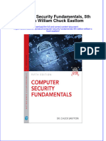 Computer Security Fundamentals 5Th Edition William Chuck Easttom Full Chapter
