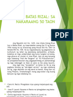 Batas Rizal
