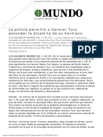 09 - 2004 - 11 - 29 - La Policia Permitio A Carmen Toro Esconder La Dinamita de Su Hermano