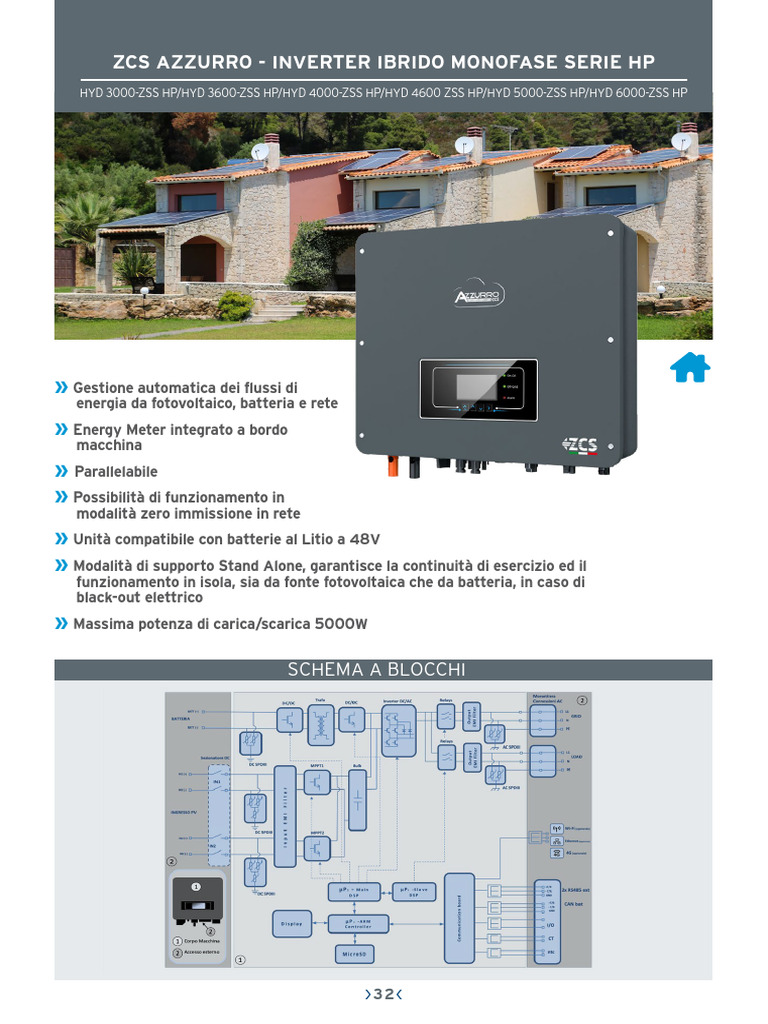 Inverter Scheda-tecnica-ZCS-1PH-HYD-3000-6000-ZSS-HP | PDF