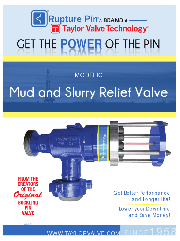 Taylor Model-IC-1 | PDF | Valve | Piston
