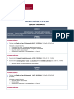 Programacion de Actividades Derecho Corporativo 2024-0