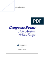 Tutorial 4 - Steel Design - Composite Beams