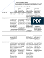 Article Analysis Worksheet Engl