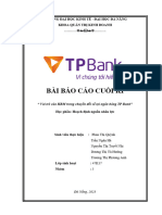 Bài Báo Cáo HDNNL TP Bank