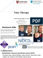 IHPVoiceDisorders Therapy