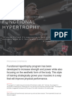 Functional Hypertrophy - RMC PE Programming