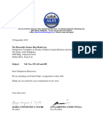 ALFI Position Paper Against SOGIE Bill