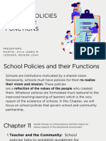 School Policies and Their Functions