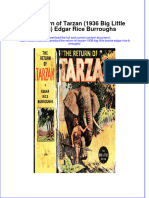 The Return Of Tarzan 1936 Big Little Books Edgar Rice Burroughs  ebook full chapter