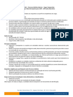 Edital 80 - 2024 Musicoterapeuta Externo CAPS Vaga Temporaria 1