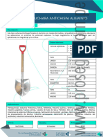 Ficha Tecnica - Pala Tipo Cuchara Antichispa Aluminio Completo