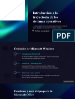 Introduccion A La Trayectoria de Los Sistemas Operativos