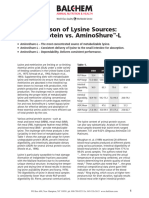 White Paper-Comparing Lysine Sources
