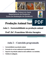 PAS - Aula 2 - Sustentabilidade Da Produção Animal
