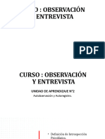 Semana 3 - Observacion y Entrevista