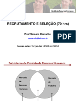 Recrutamento e Seleção Final